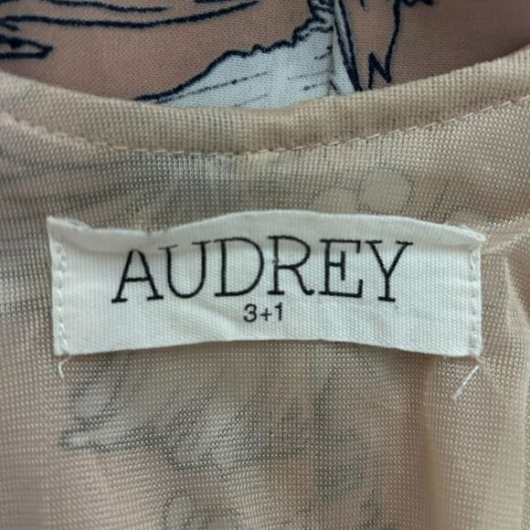 Audrey 3+1 Floral Print Romper Spaghetti Strap‎ V-Neck Summer Playsuit M - Picture 12 of 13